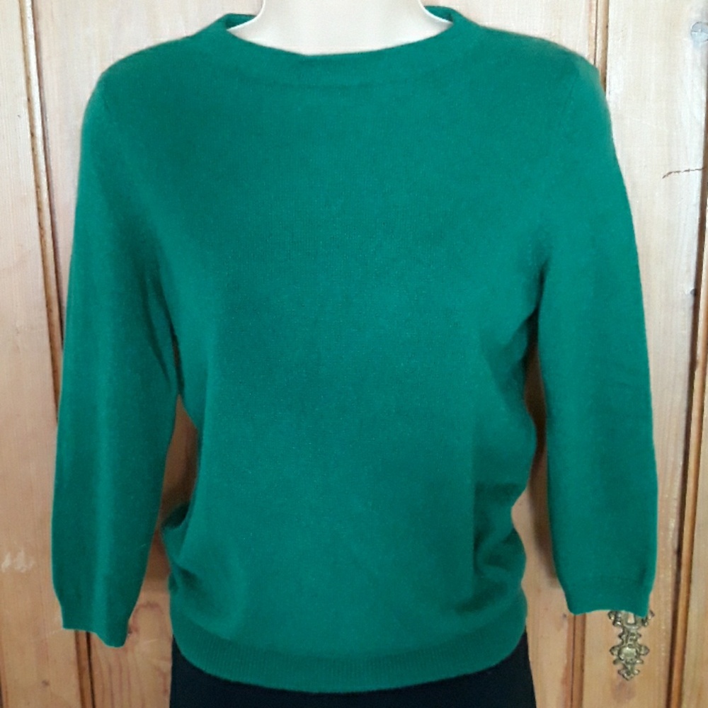 NWOT TALBOTS 100% Petitt Small CASHMERE S…